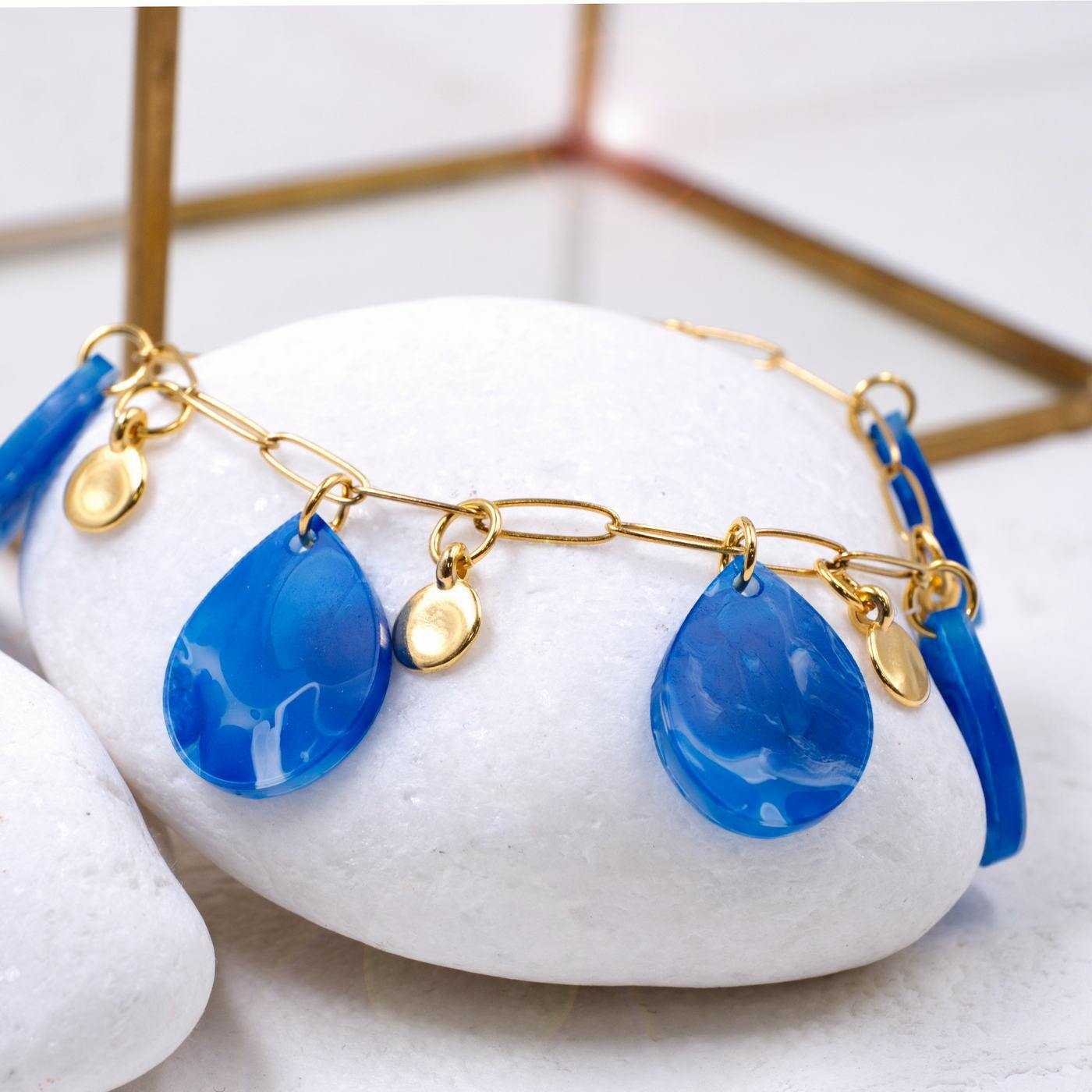Plexi Drops Chain Bracelet — Bracelets from Toolittle — additional view 4