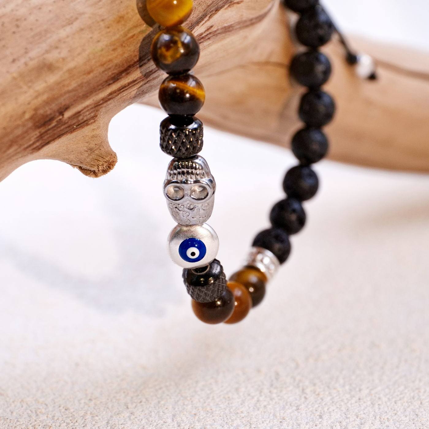 Skull Men's Bracelet — Bracelets from Toolittle — additional view 3