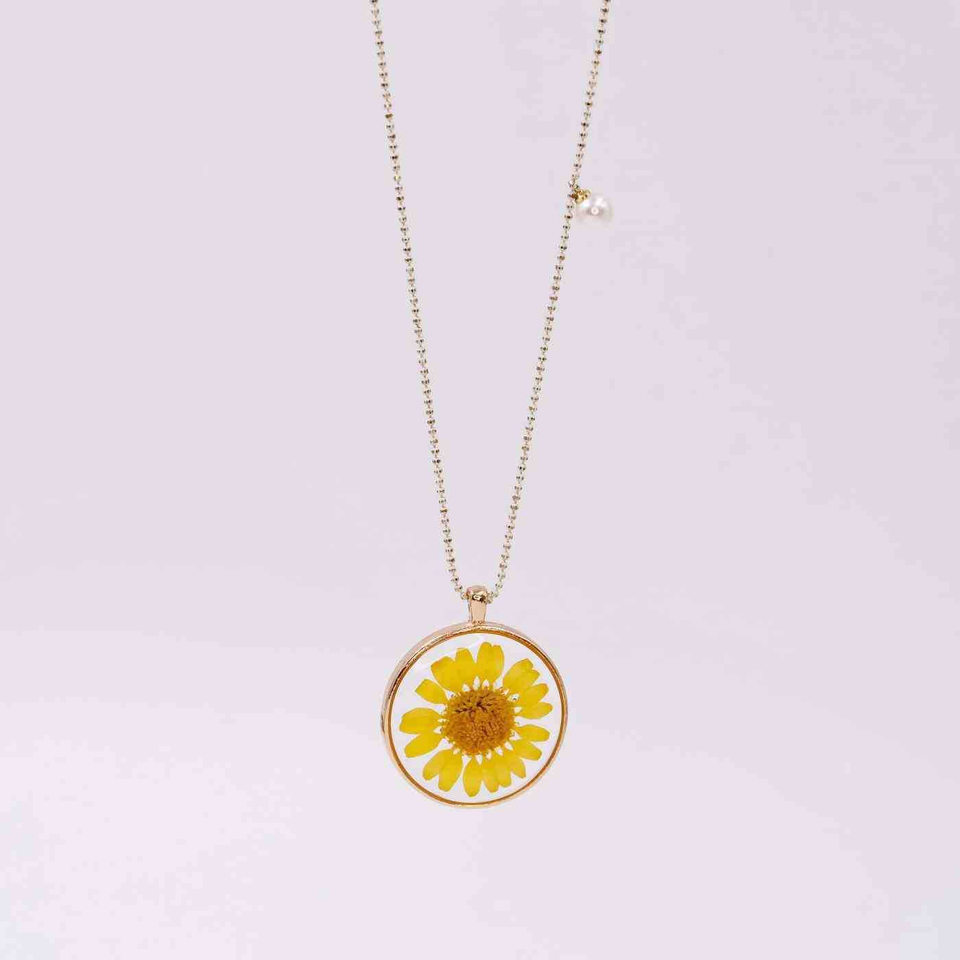 Long necklace Dried Blossom — Necklaces from Toolittle — additional view 3