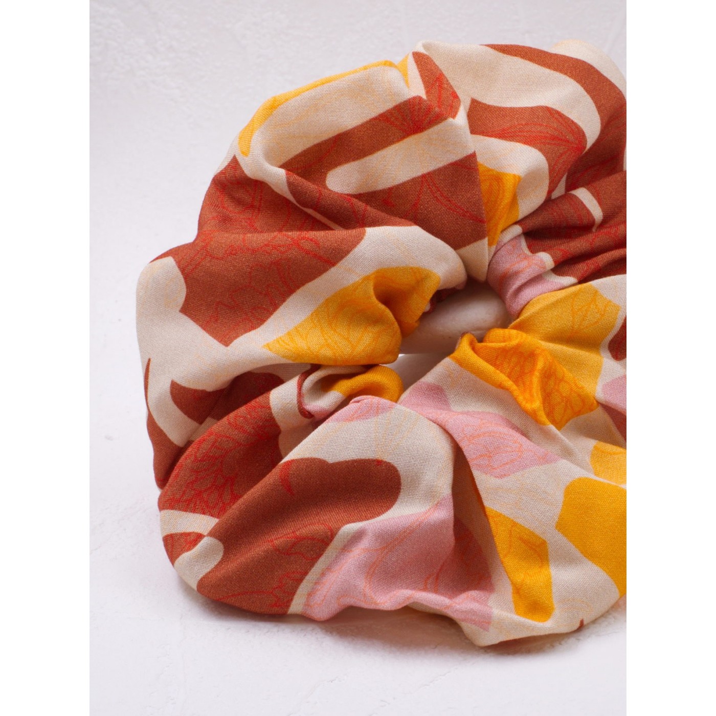 Naxos Oversized scrunchie by KOKKOSAMMOU — Scarves & wraps from Toolittle — additional view 4