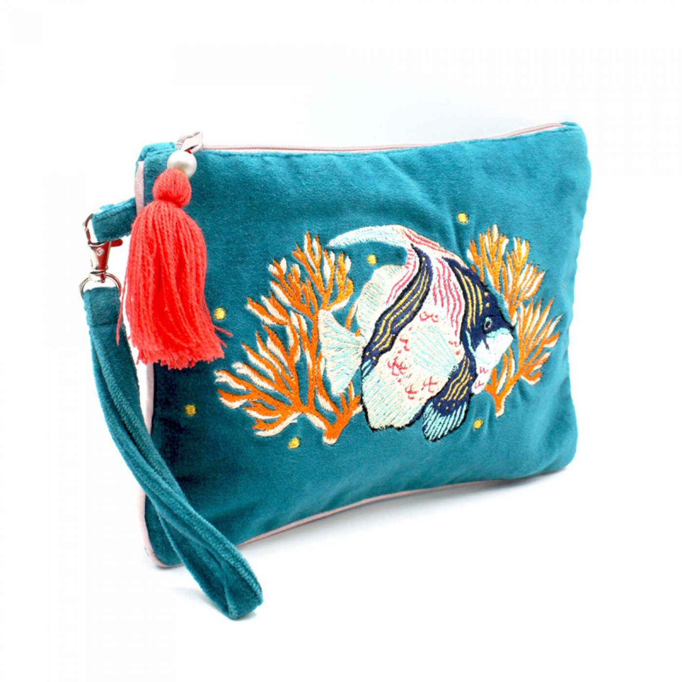 Coral Fish Clutch Bag — Bags & purses from Toolittle — additional view 3