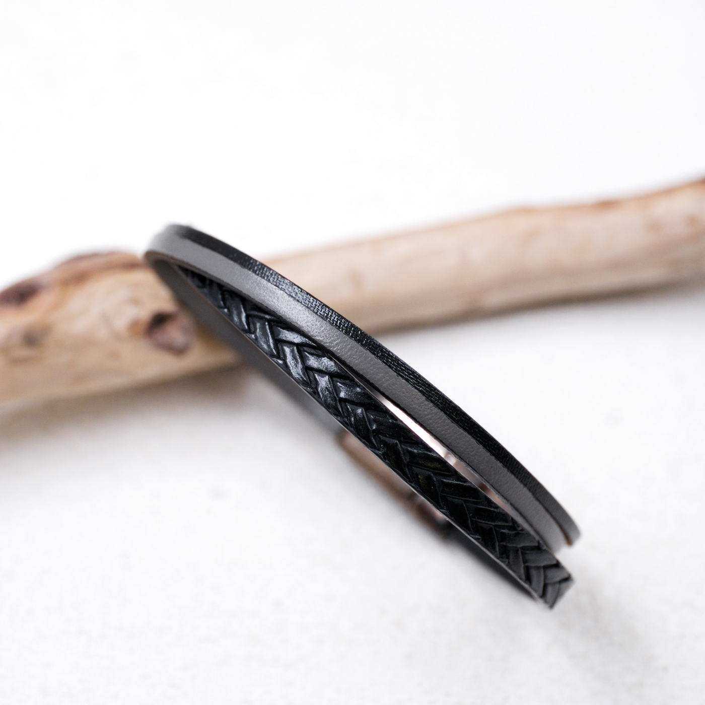 Triple Line Men's Bracelet — Bracelets from Toolittle — additional view 3