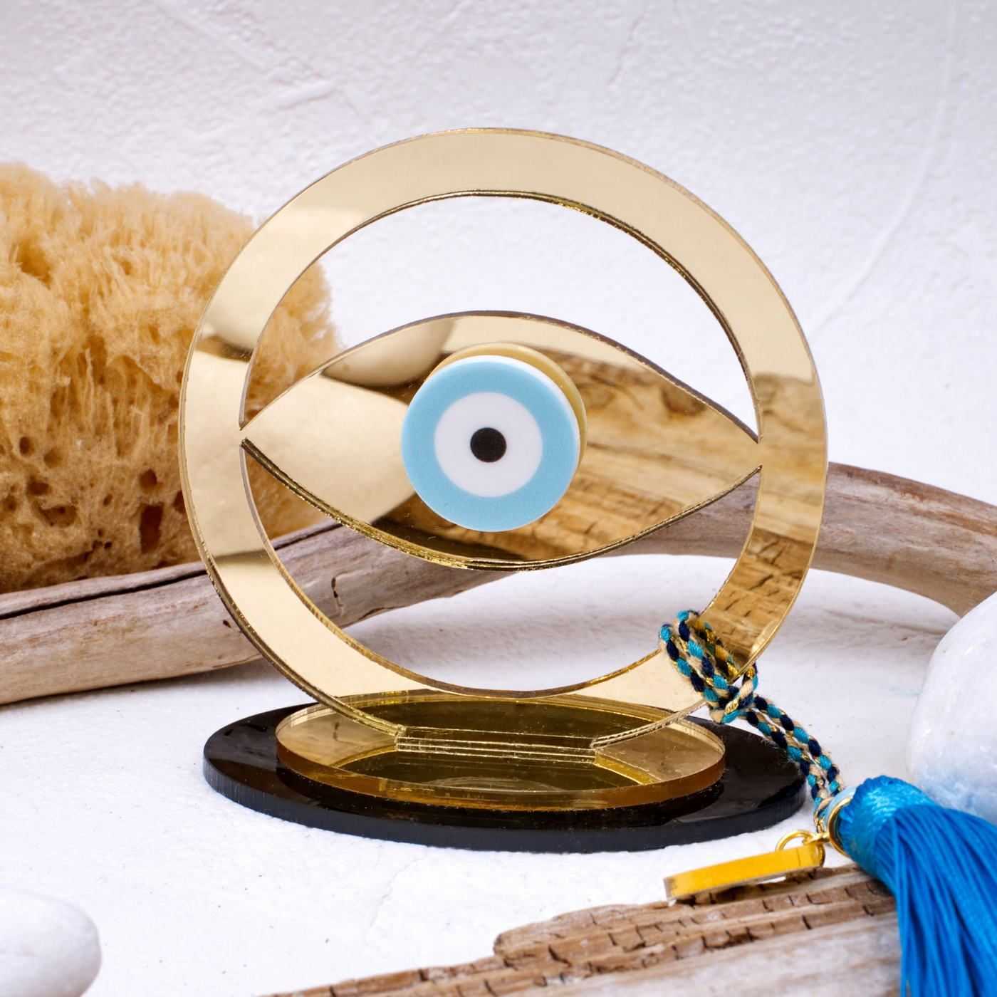 Plexiglass Lucky Evil Eye — Pendants & charms from Toolittle — additional view 2