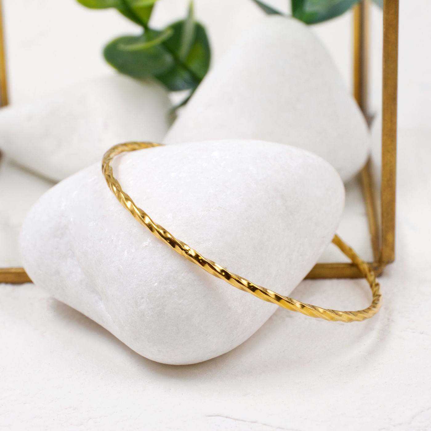 Stainless Steel Bangle Bracelet — Bracelets from Toolittle — additional view 3