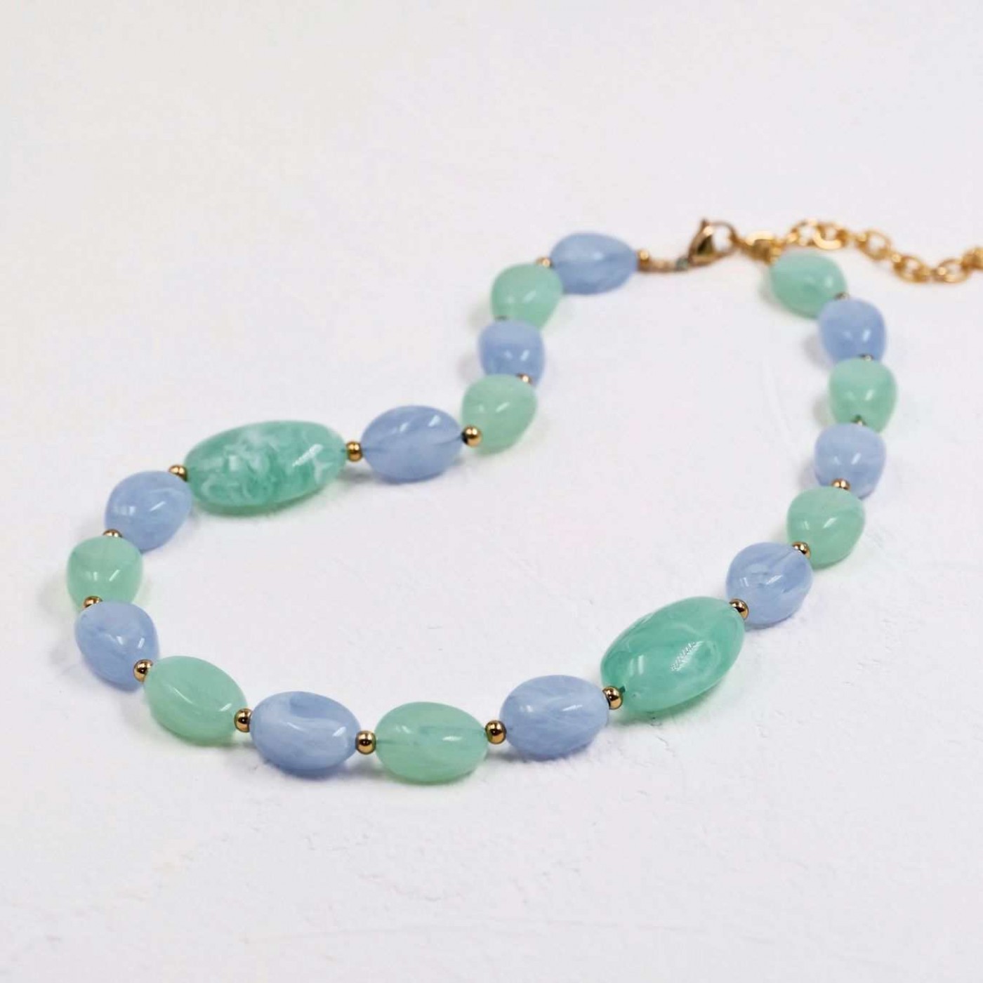 Stainless Steel Jewelry: Handmade Stone Necklace — Necklaces from Toolittle — additional view 3