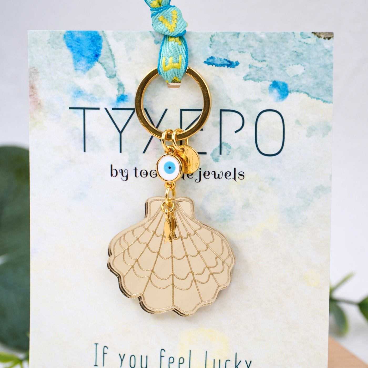 Plexi Shell Summer Keychain — Pendants & charms from Toolittle — additional view 2
