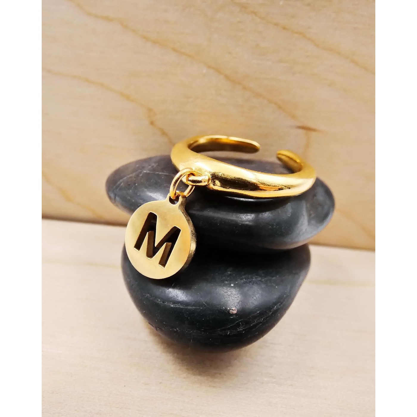 Encardia Initial Ring — Rings from Toolittle — additional view 2