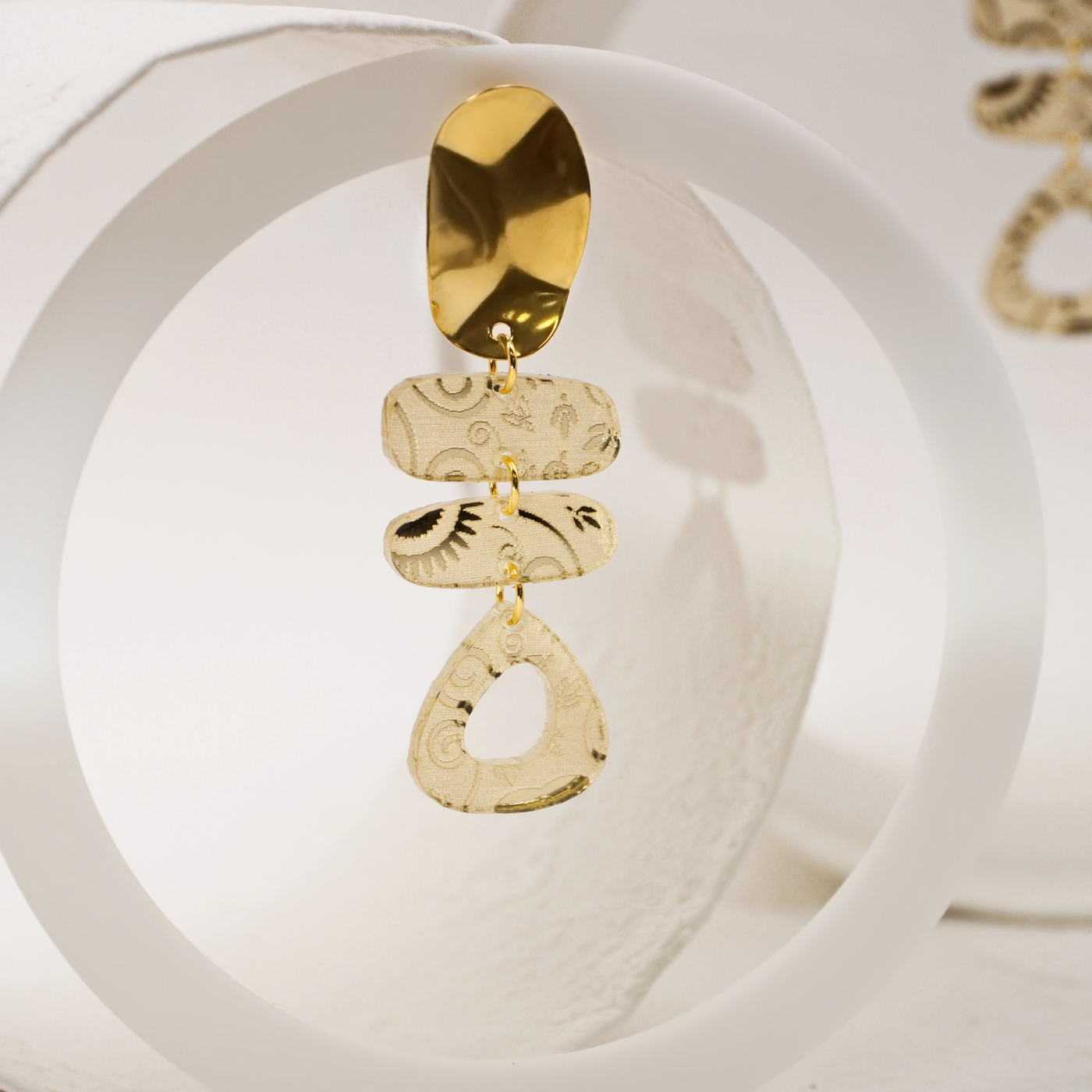 Plexi Glam Earrings — Earrings from Toolittle — additional view 2