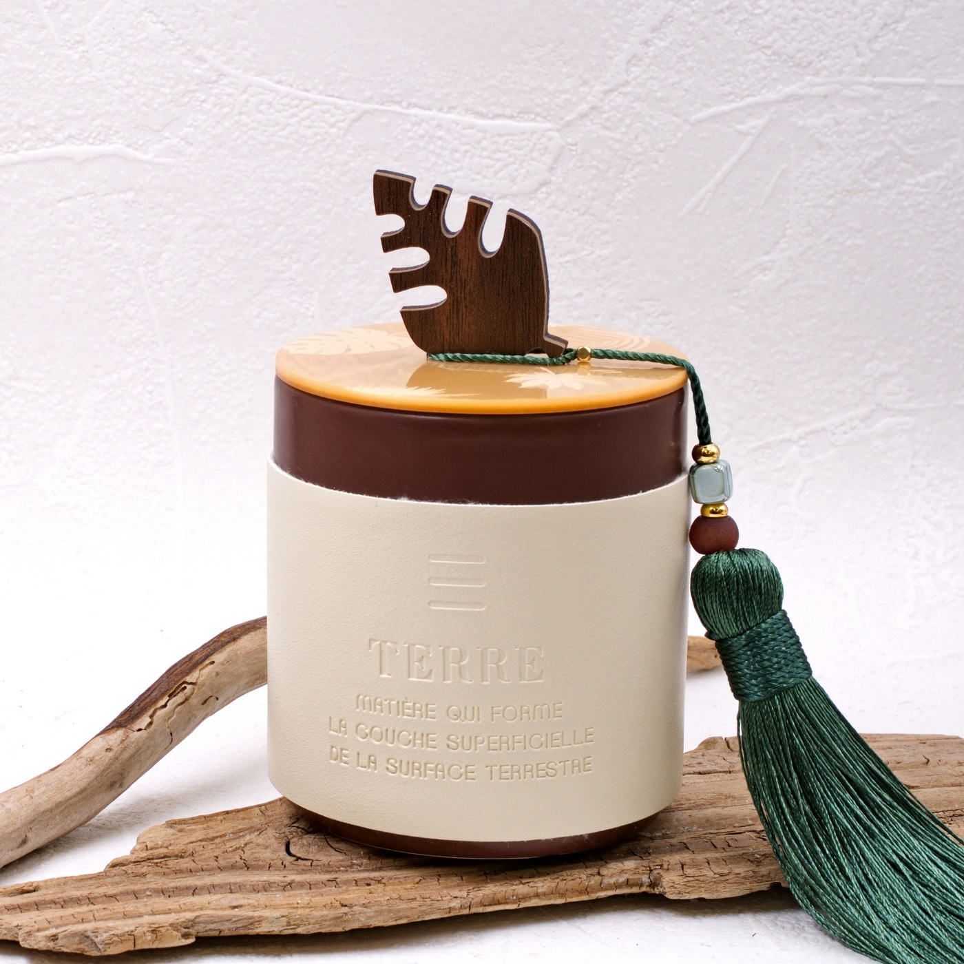 Summer scented candle Leaf — Pendants & charms from Toolittle — additional view 3