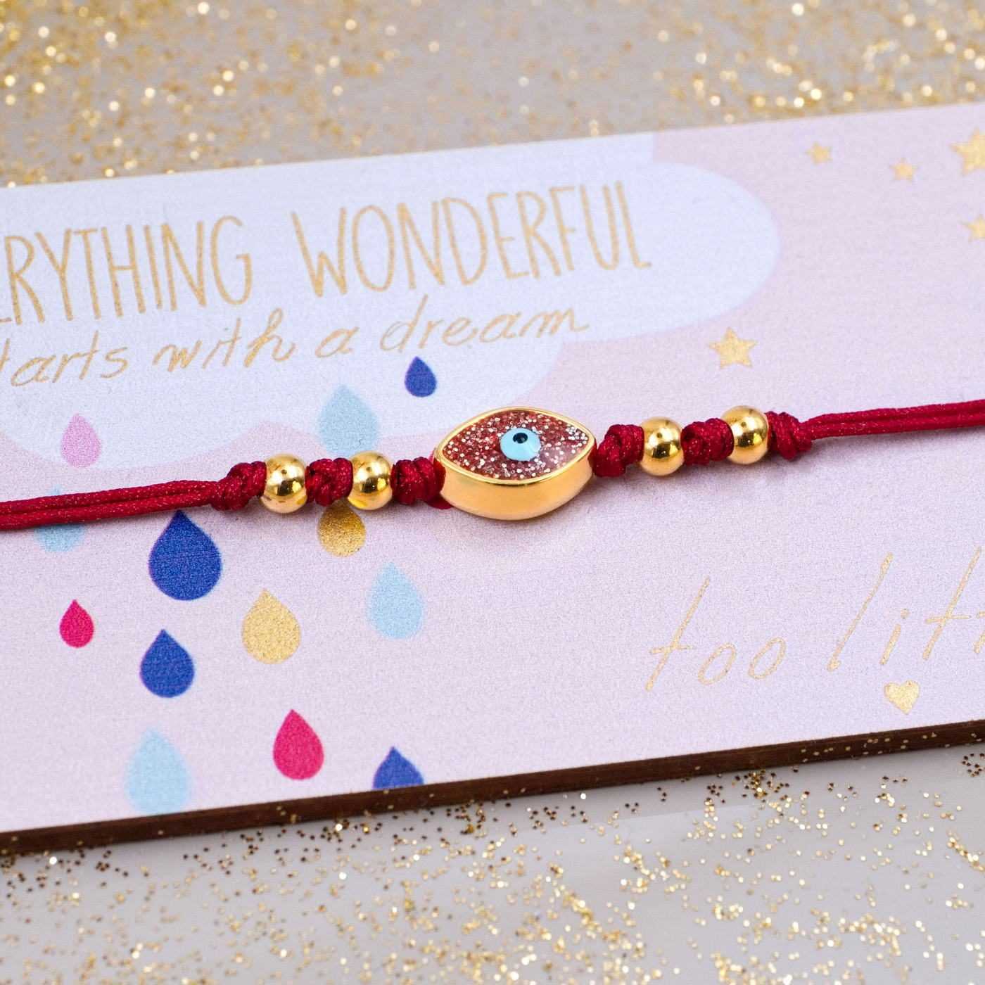 Evil Eye Kid's Bracelet — Bracelets from Toolittle — additional view 4