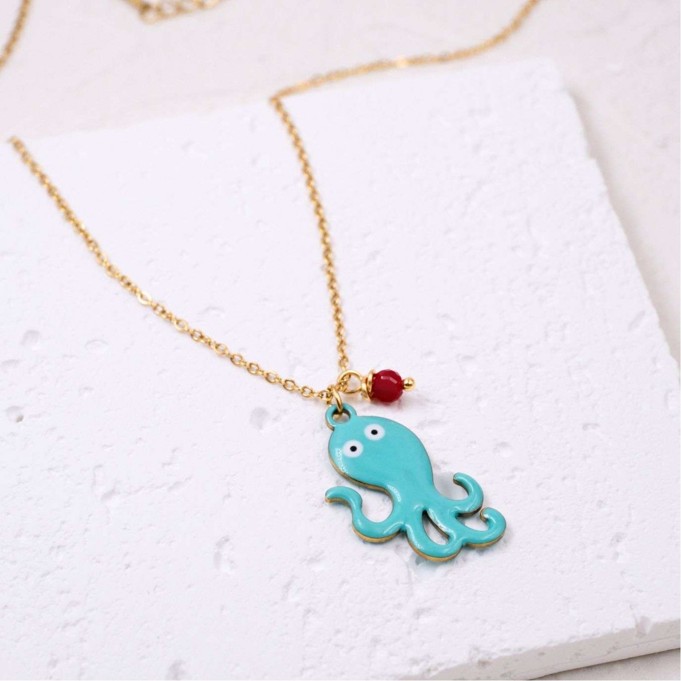 Octopus Inox Kids Necklace — Necklaces from Toolittle — additional view 2