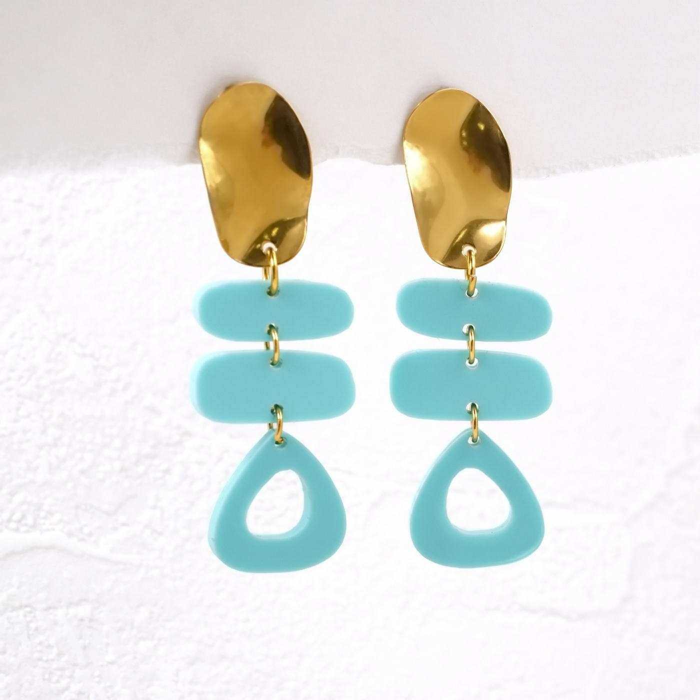 Plexiglass Candy Pop Earrings — Earrings from Toolittle — additional view 2