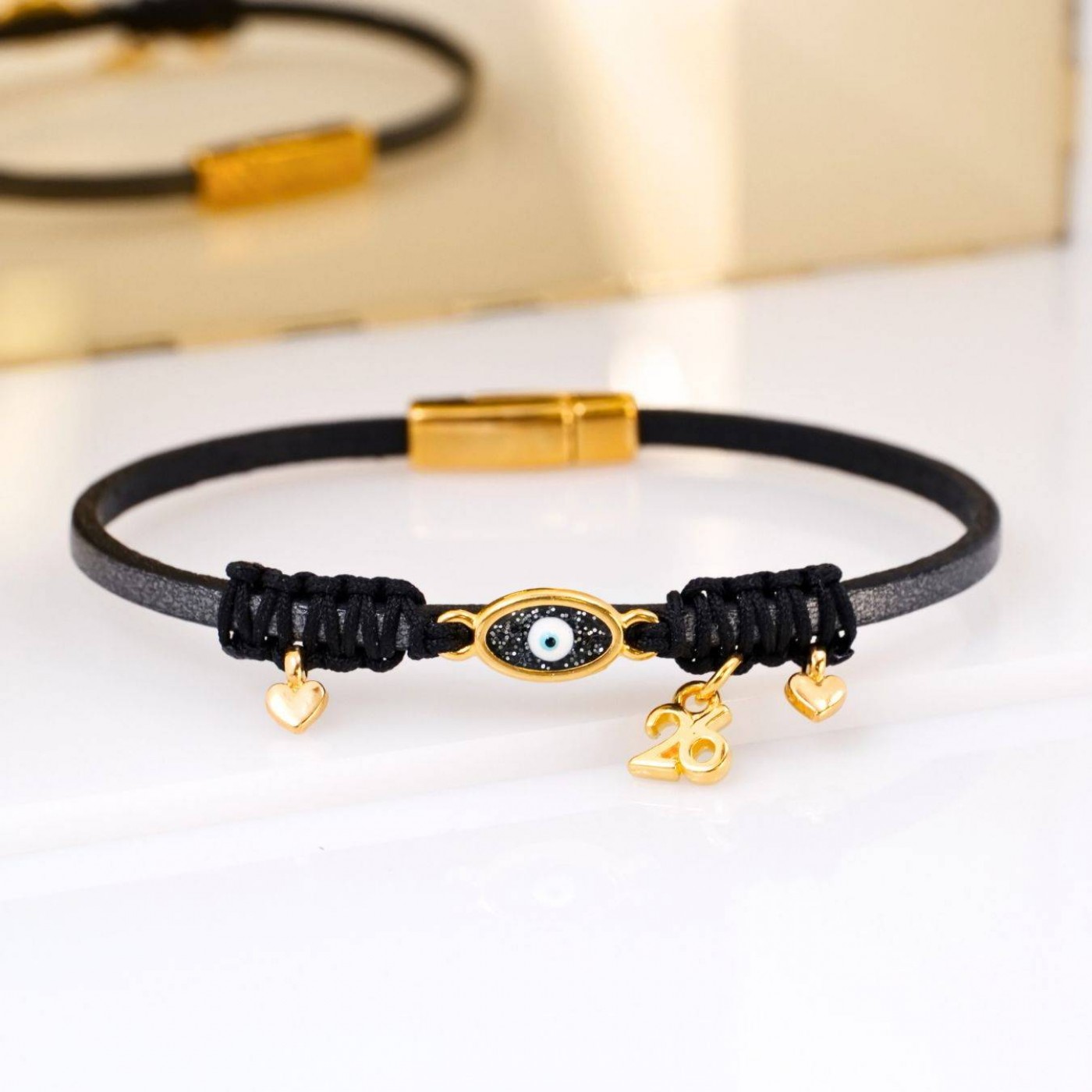 Lucky Bracelet 2026 – Evil Eye & Enamel — Pendants & charms from Toolittle — additional view 3