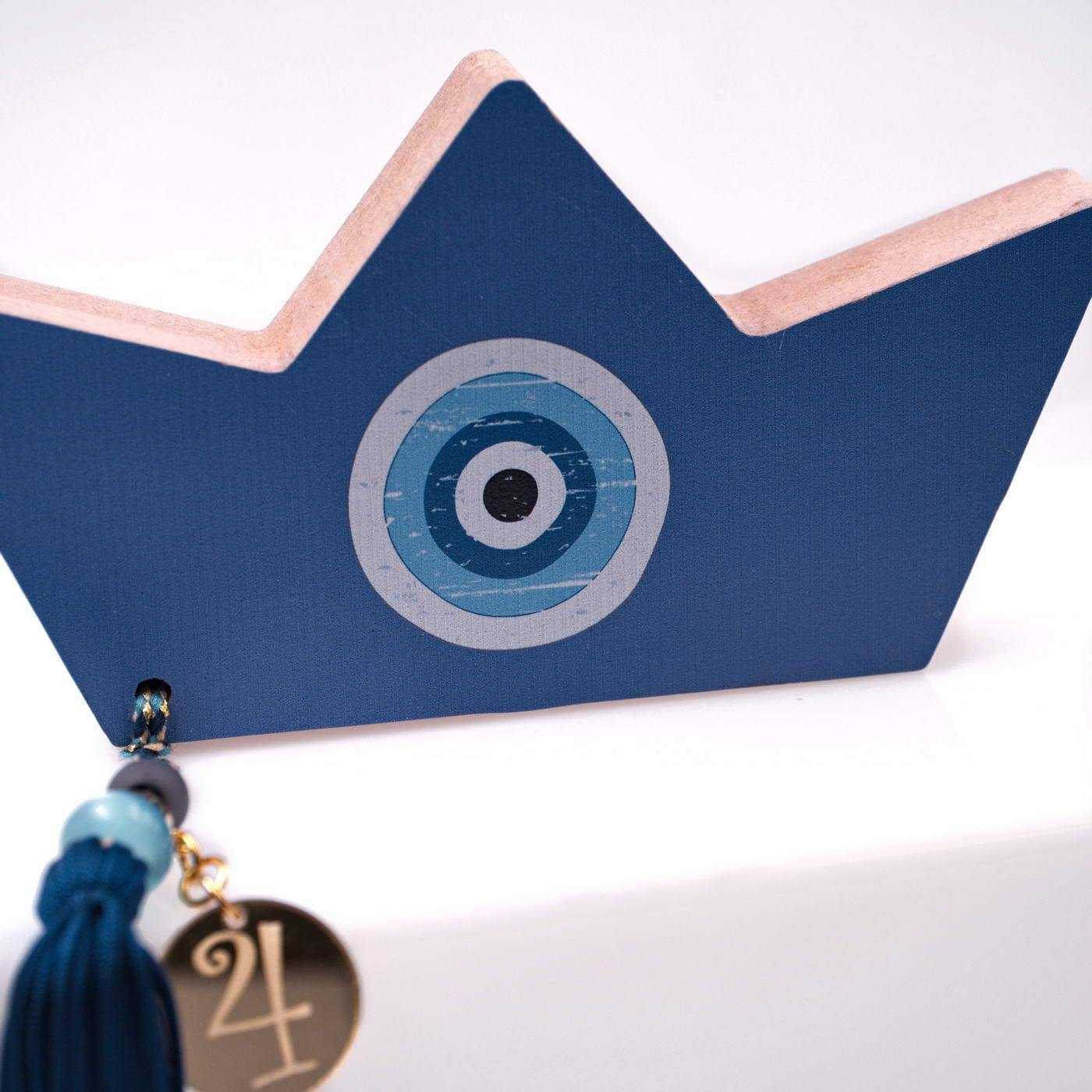 Lucky Charm Wooden Boat — Pendants & charms from Toolittle — additional view 3