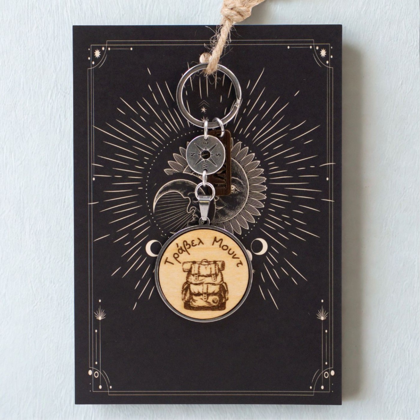 Men’s Lucky Keychain 2026 – “Travel Mood” — Pendants & charms from Toolittle — additional view 4
