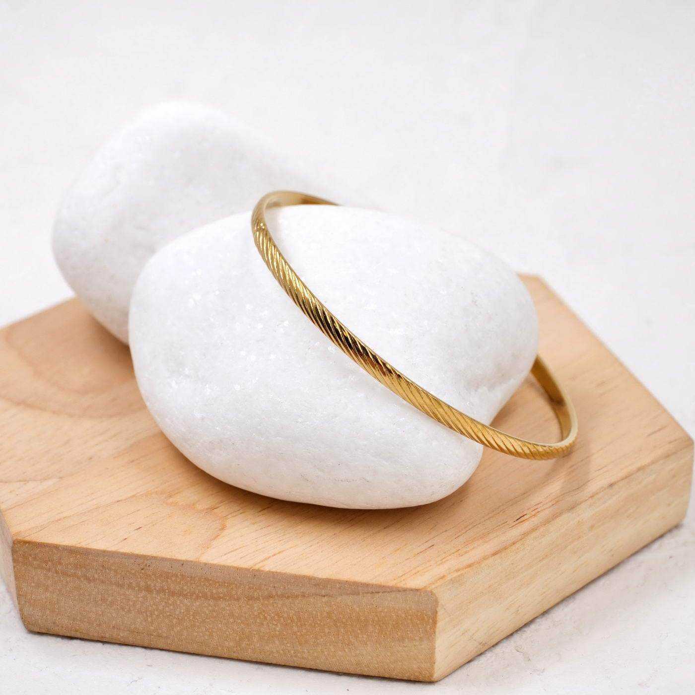 Stainless Steel Bangle Bracelet