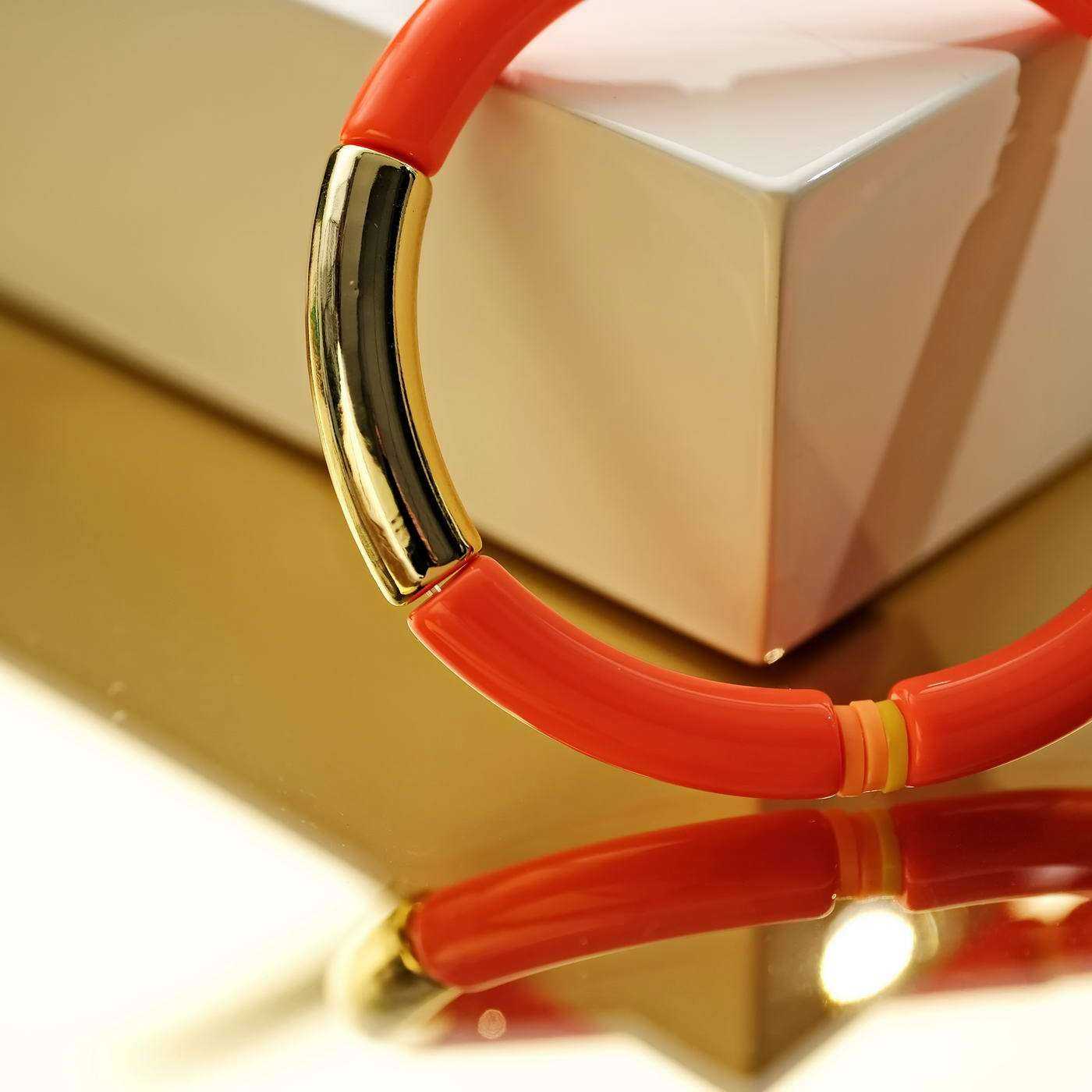 Resin Beauty elastic bracelet — Bracelets from Toolittle — additional view 4