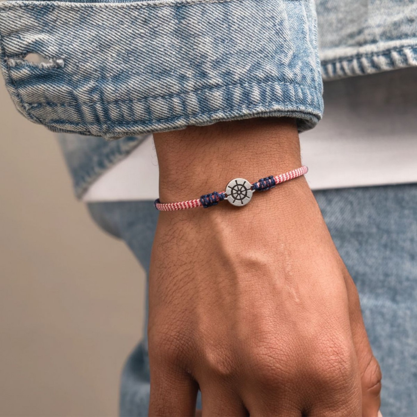 Men's Martis Bracelet - Nautical Rudder| Handmade