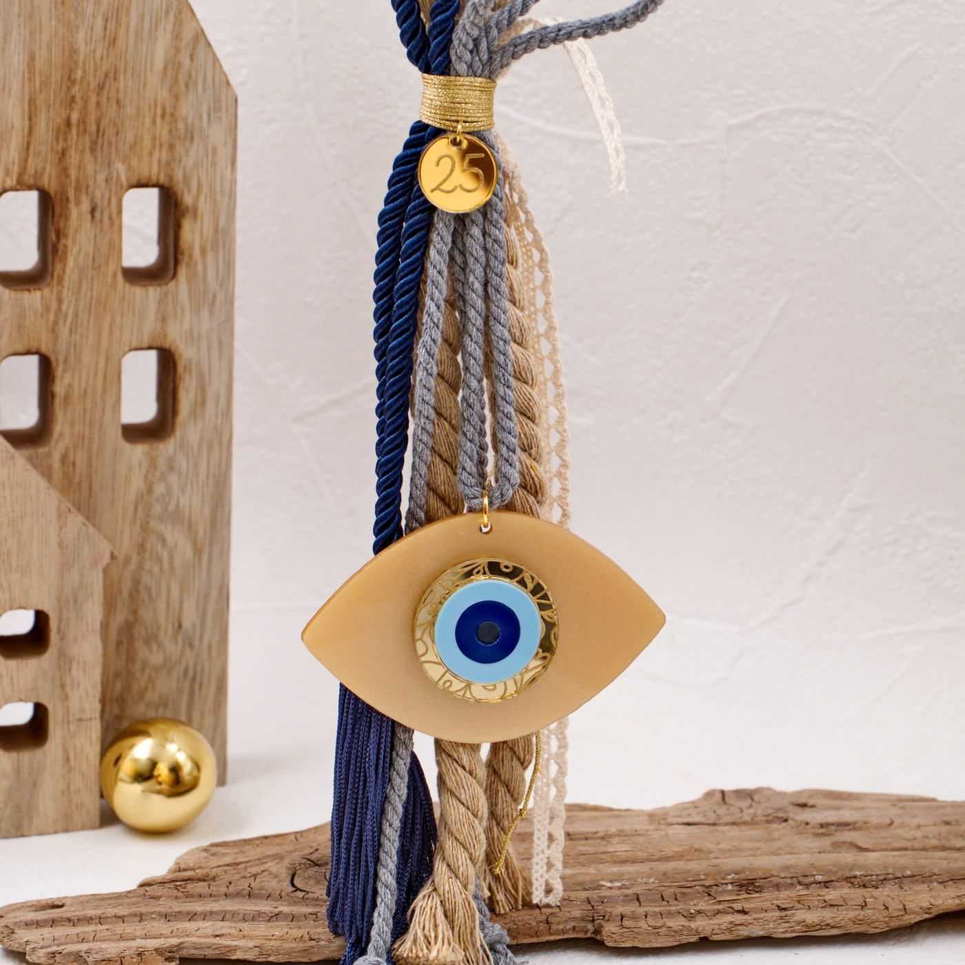 Hanging Lucky Charm Evil Eye — Pendants & charms from Toolittle — additional view 2