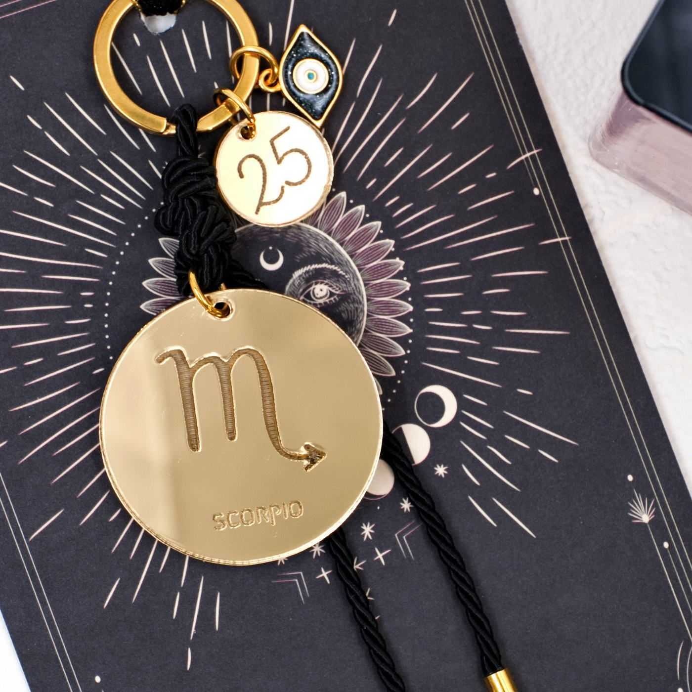 Scorpio Sign Lucky Keychain — Pendants & charms from Toolittle — additional view 4
