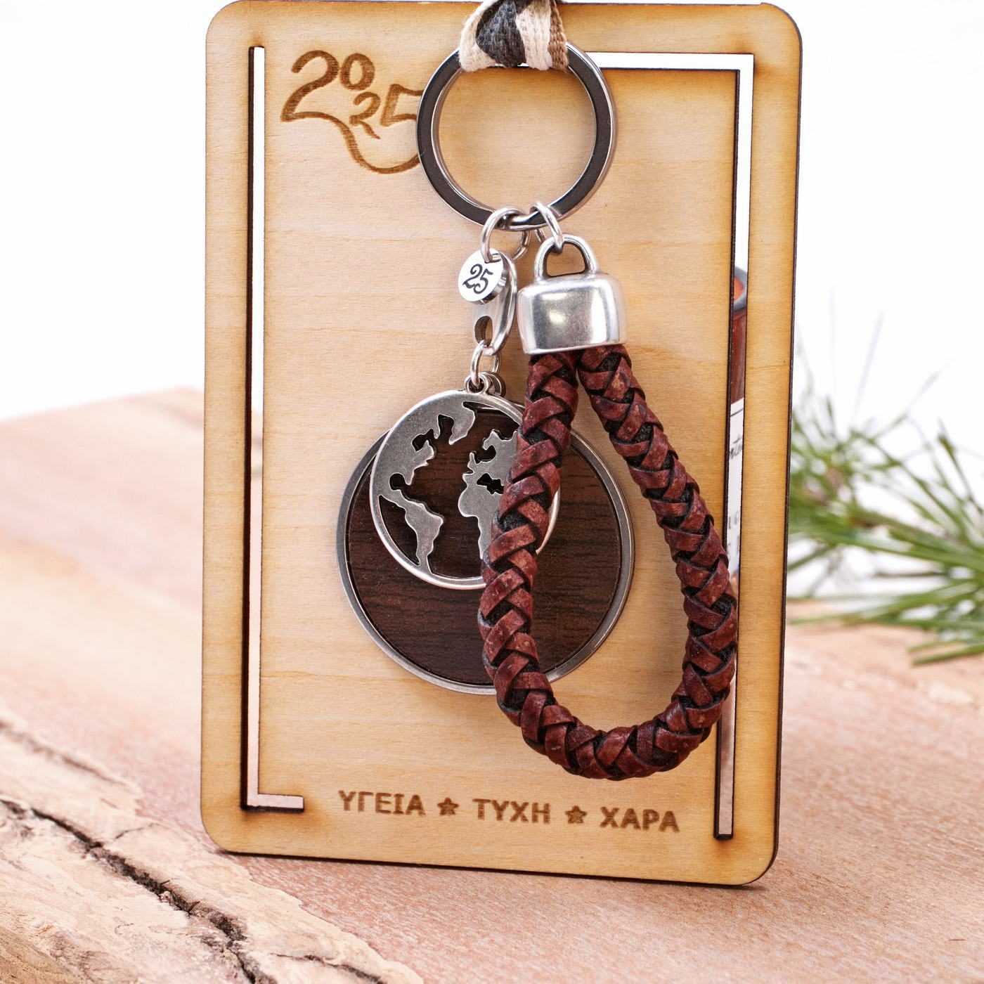 2026 Globe Men's Lucky Keychain — Pendants & charms from Toolittle — additional view 2
