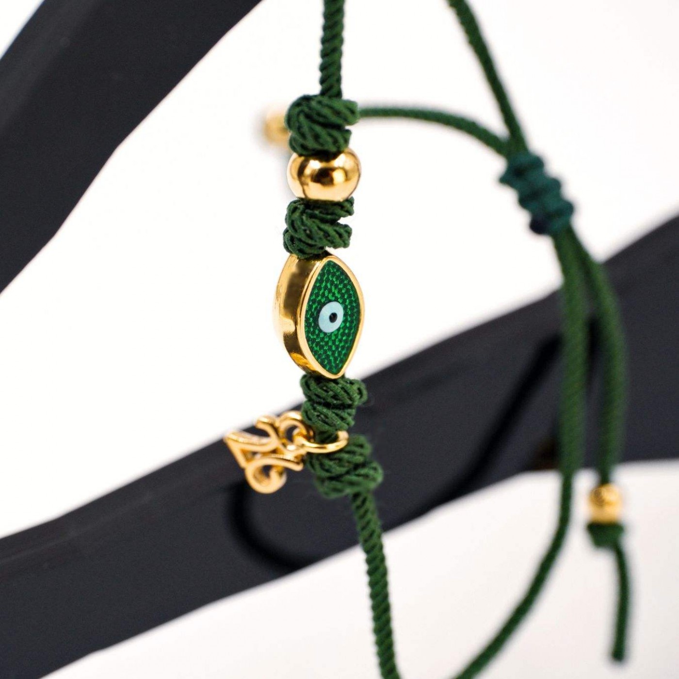 Macrame Lucky 2026 Bracelet - Evil Eye — Pendants & charms from Toolittle — additional view 2