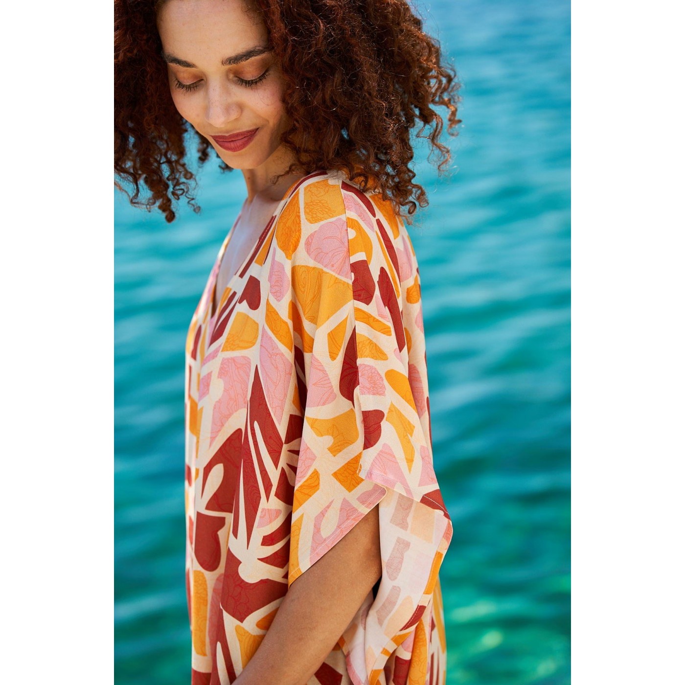 KOKKOSAMMOU Maxi caftan Naxos — Dresses from Toolittle — additional view 2