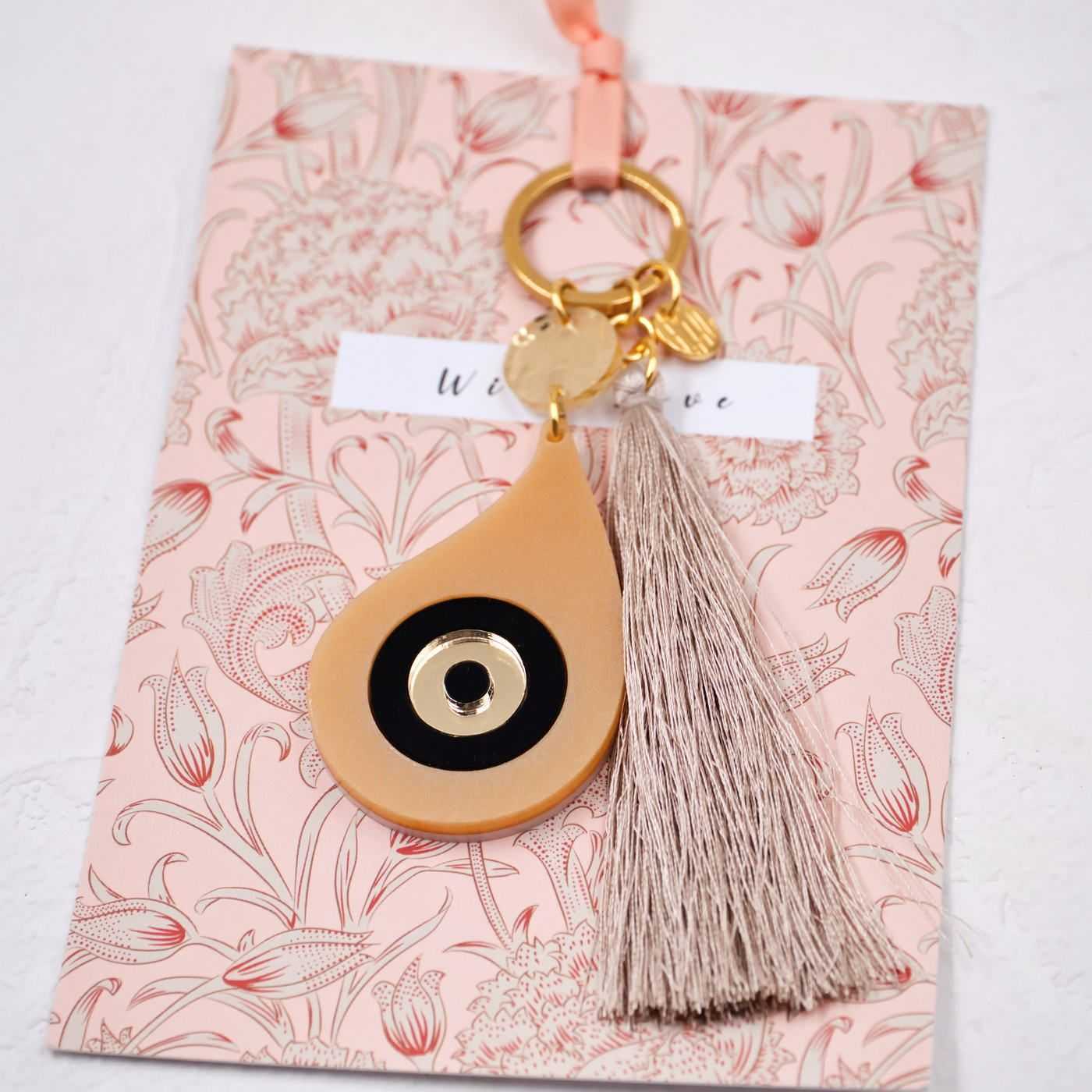 2026 Lucky Keychain with Evil Eye — Pendants & charms from Toolittle — additional view 3