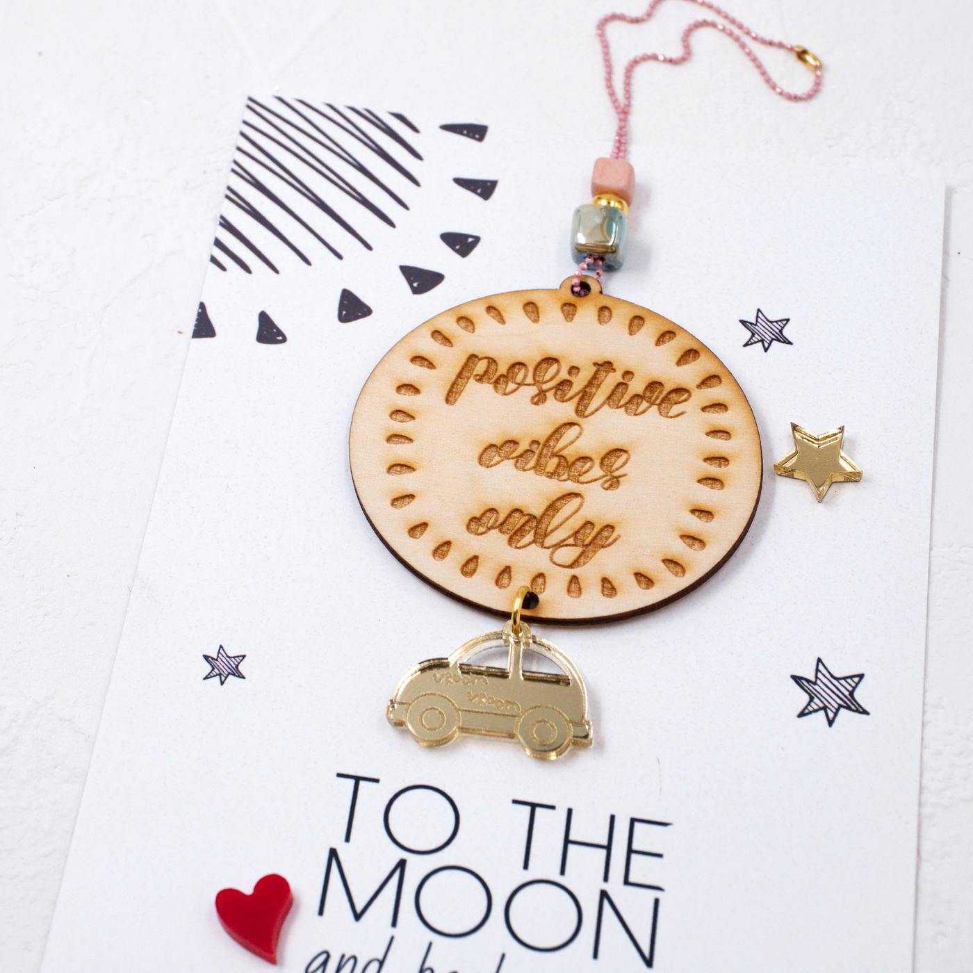Positive Vibes Good luck Car charm — Pendants & charms from Toolittle — additional view 4