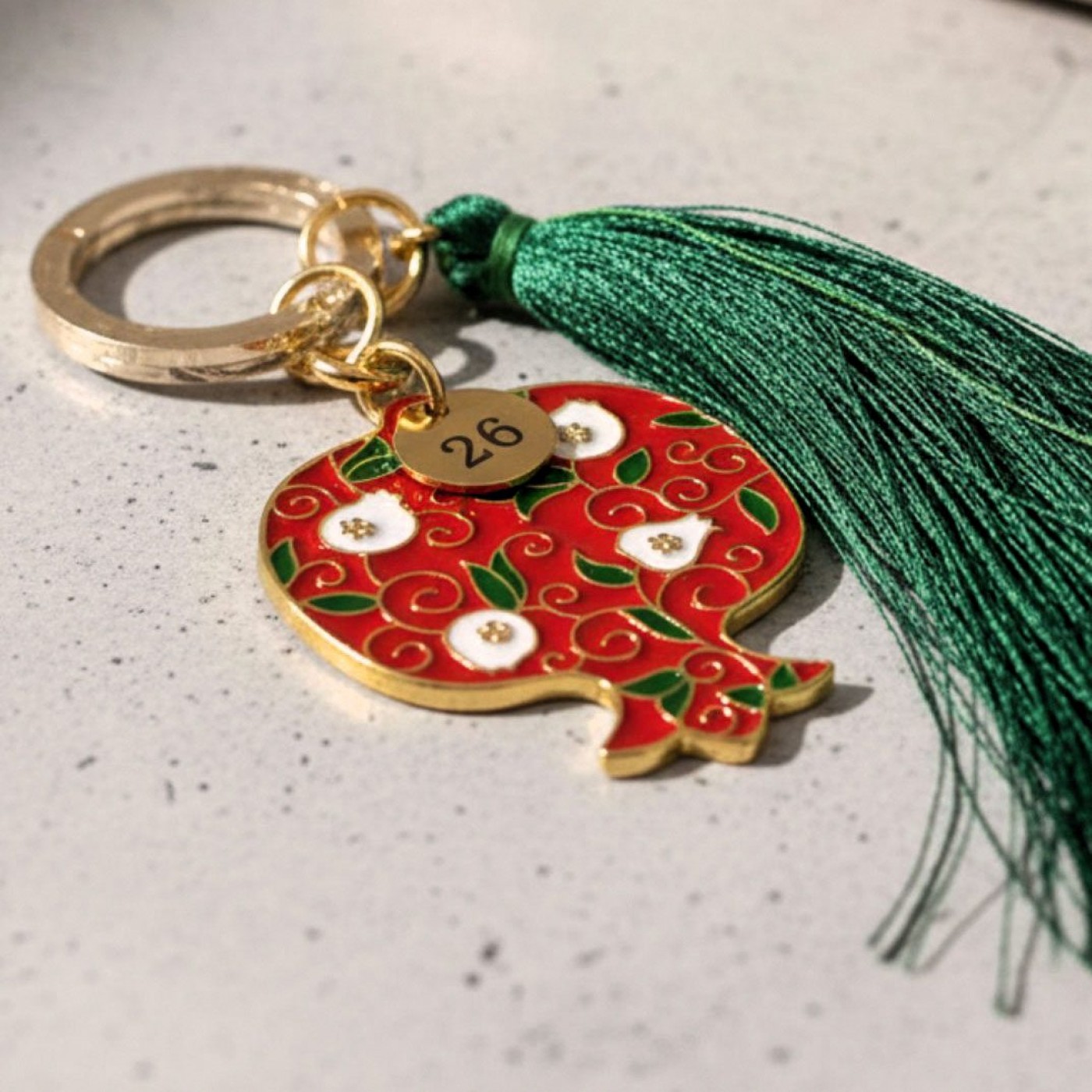 2026 Pomegranate Lucky Charm in a Gift Box — Pendants & charms from Toolittle — additional view 8