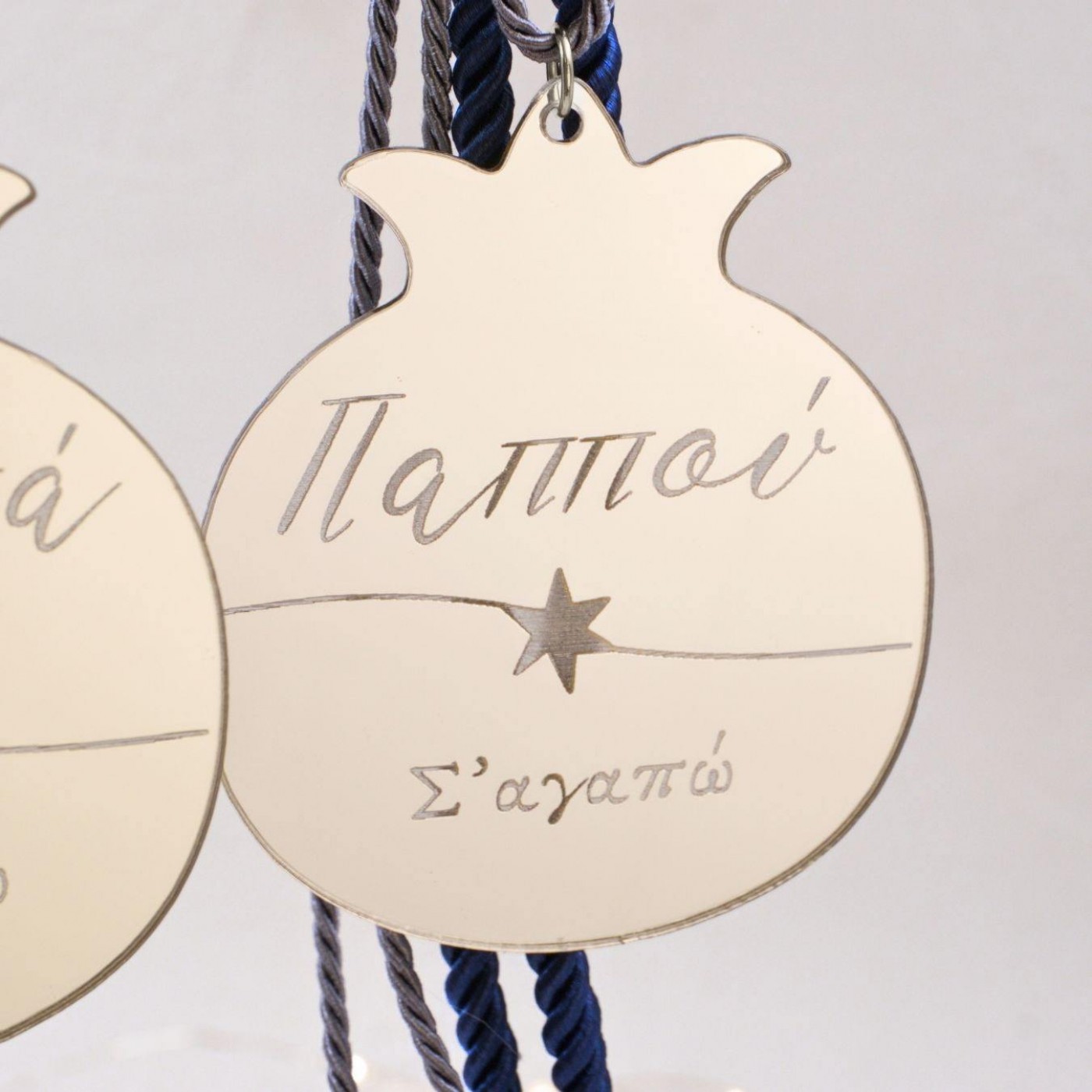 Personalized Hanging Lucky Pomegranate Charm — Pendants & charms from Toolittle — additional view 6