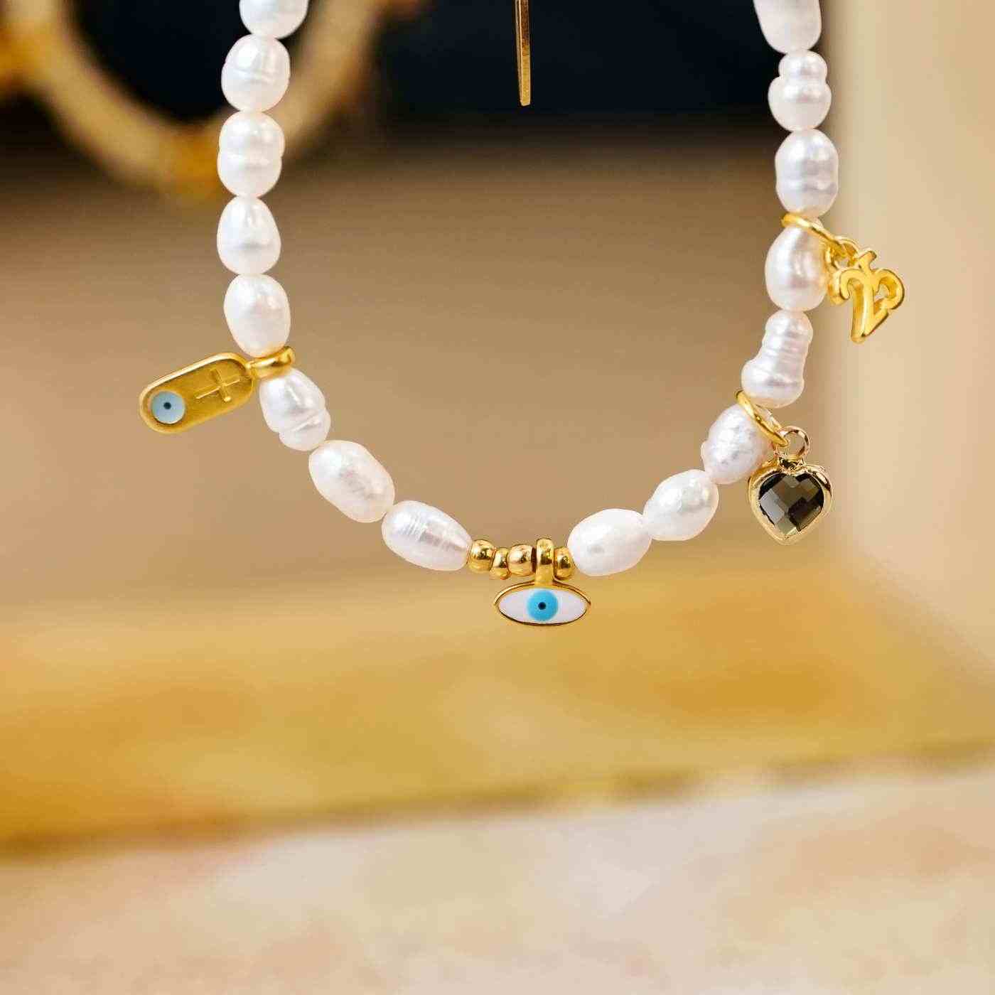 Fresh Water Pearls Lucky Bracelet — Pendants & charms from Toolittle — additional view 5