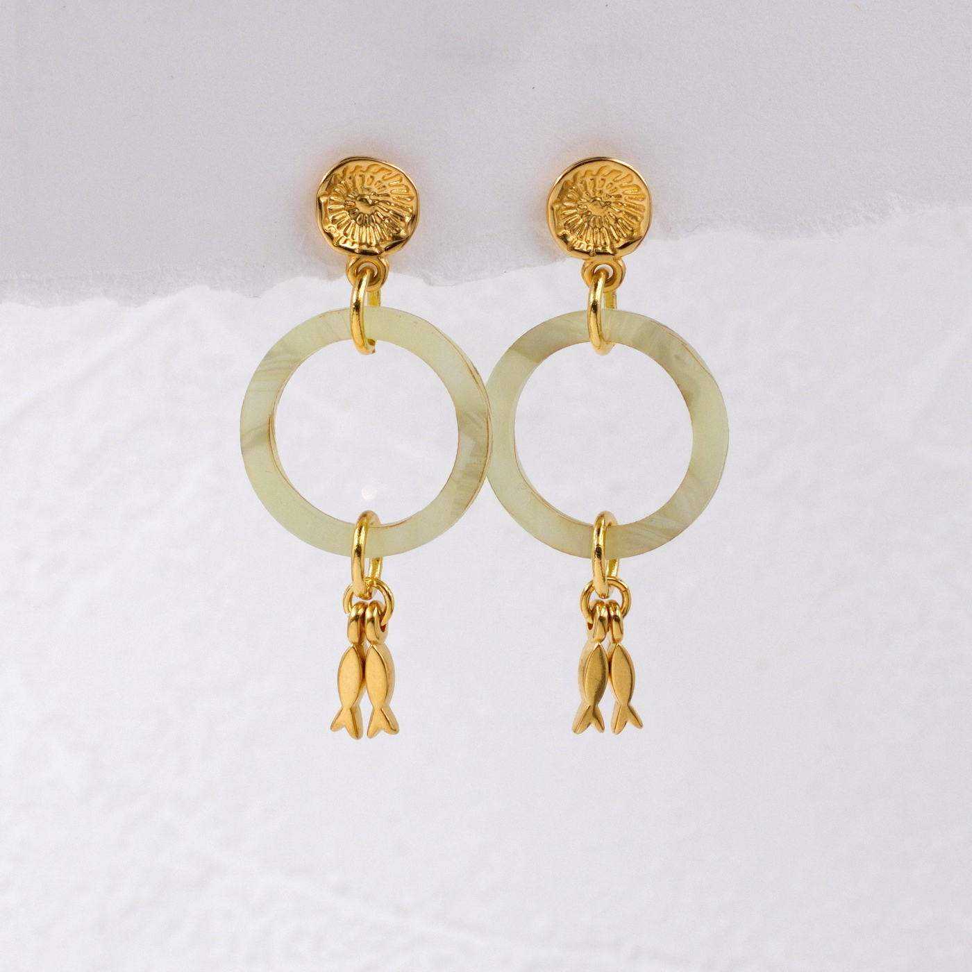 Earrings Hoops Plexiglas — Earrings from Toolittle — additional view 3