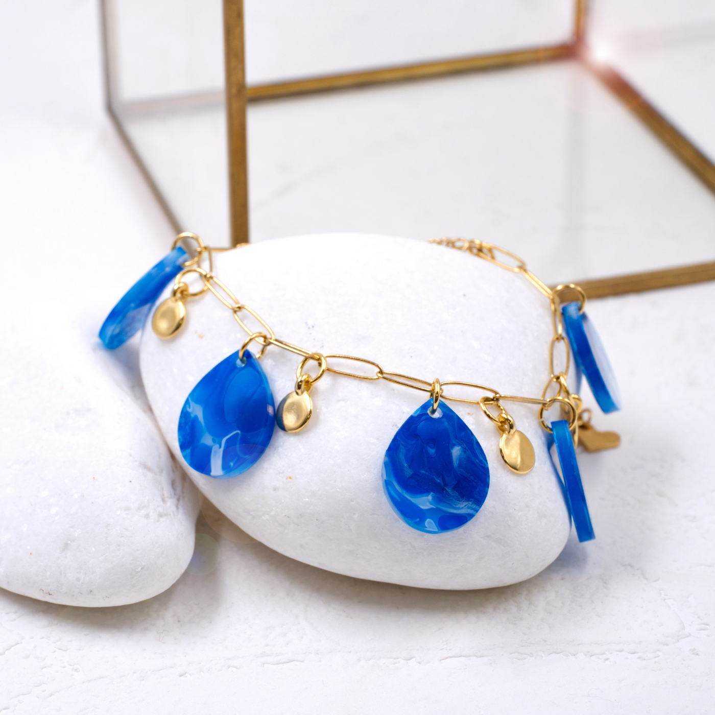 Plexi Drops Chain Bracelet — Bracelets from Toolittle — additional view 2