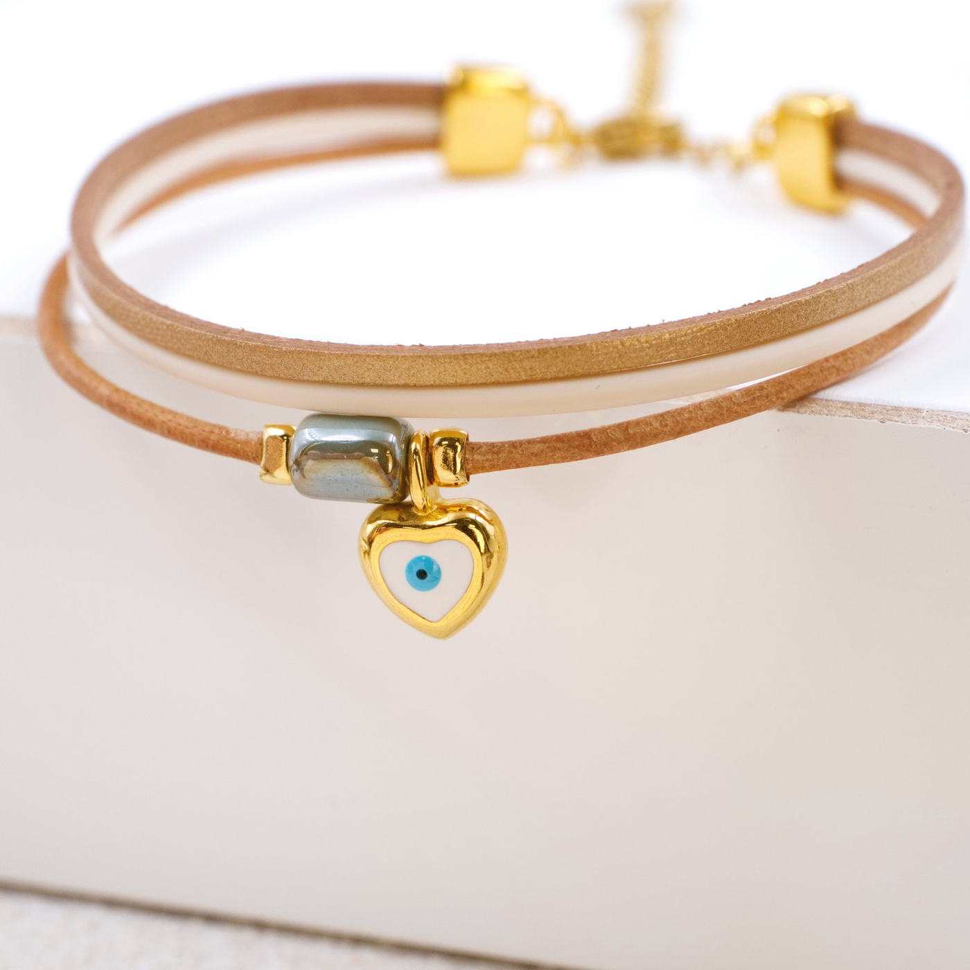 Leather & Cord Women's Bracelet — Bracelets from Toolittle — additional view 3