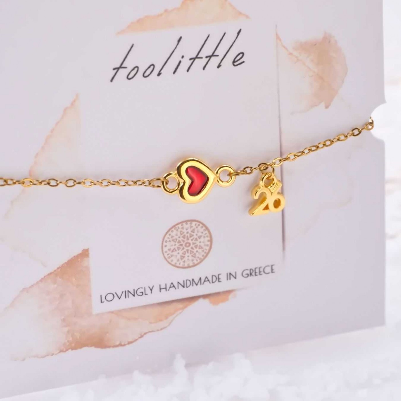 2026 Lucky Enamelled Heart Bracelet — Pendants & charms from Toolittle — additional view 2