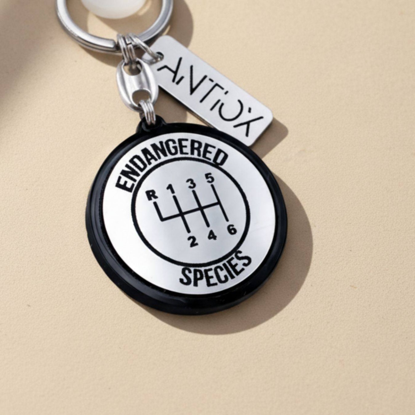 Endangered Species Men’s Keychain — Pendants & charms from Toolittle — additional view 2