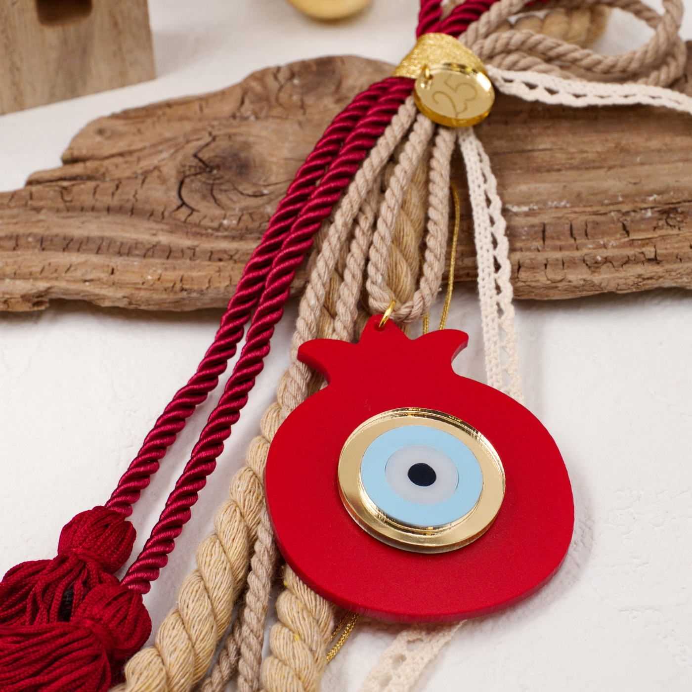2026 Hanging Lucky Charm with Pomegranate — Pendants & charms from Toolittle — additional view 2