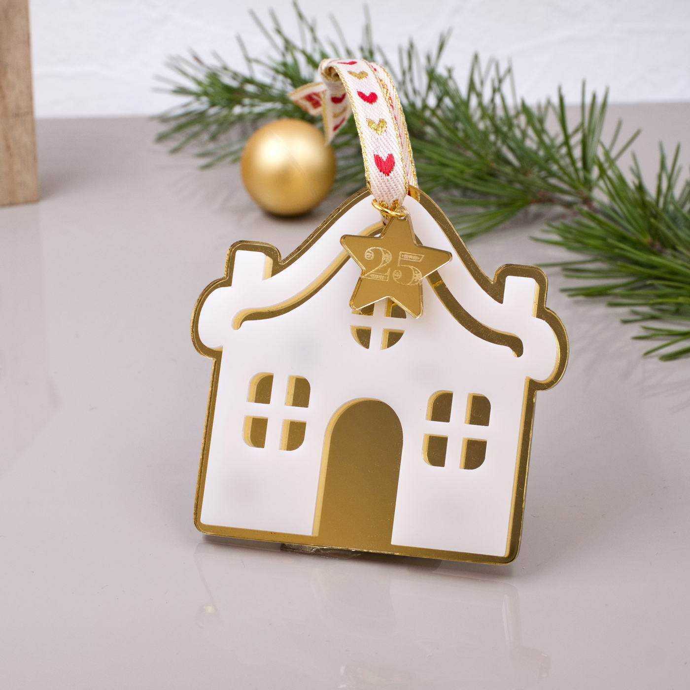 Christmas Lucky House Ornament — Pendants & charms from Toolittle — additional view 3