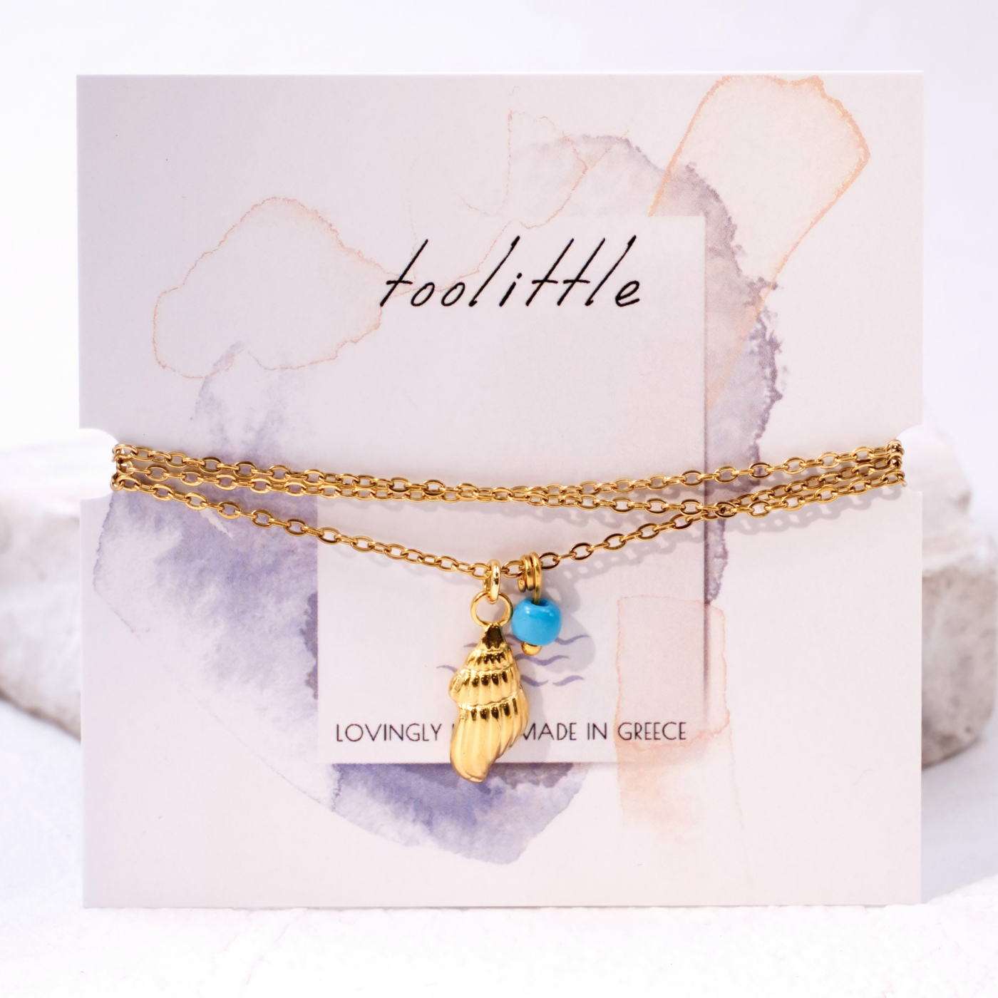 Inox Sea Shell Chain Necklace — Necklaces from Toolittle — additional view 2