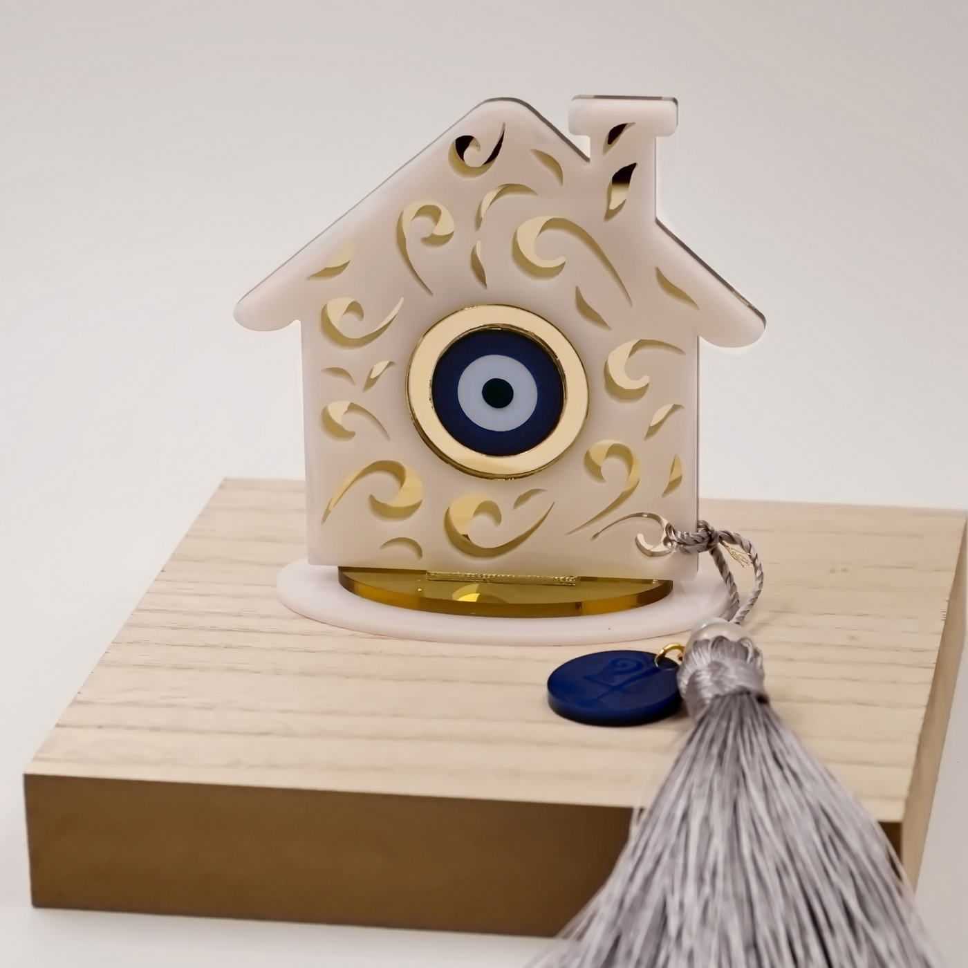 2026 Plexiglass Lucky Charm "House with Evil Eye" — Pendants & charms from Toolittle — additional view 4
