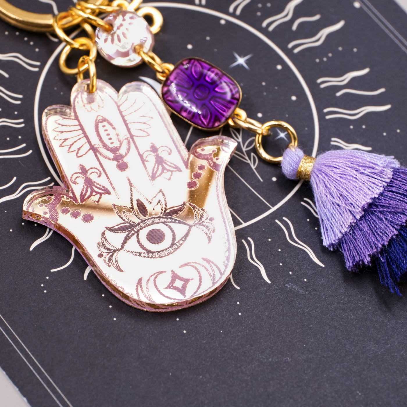 Hamsa 2026 Lucky Keychain — Pendants & charms from Toolittle — additional view 2