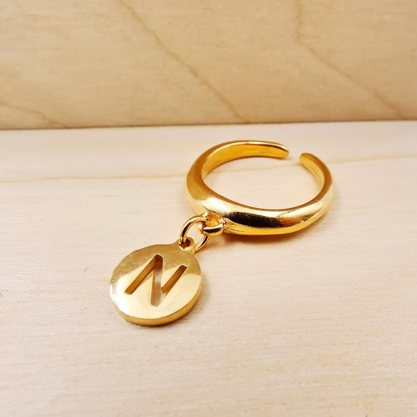 Encardia Initial Ring — Rings from Toolittle — additional view 3