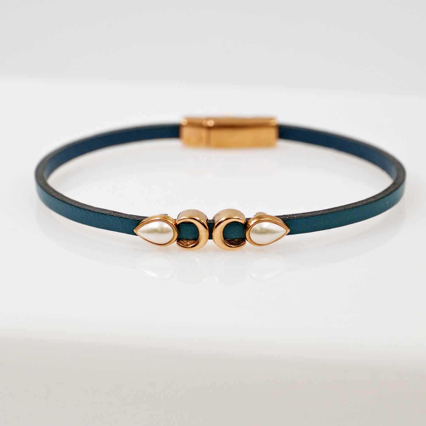 Leather Bracelet Toolittle Drops — Bracelets from Toolittle — additional view 3