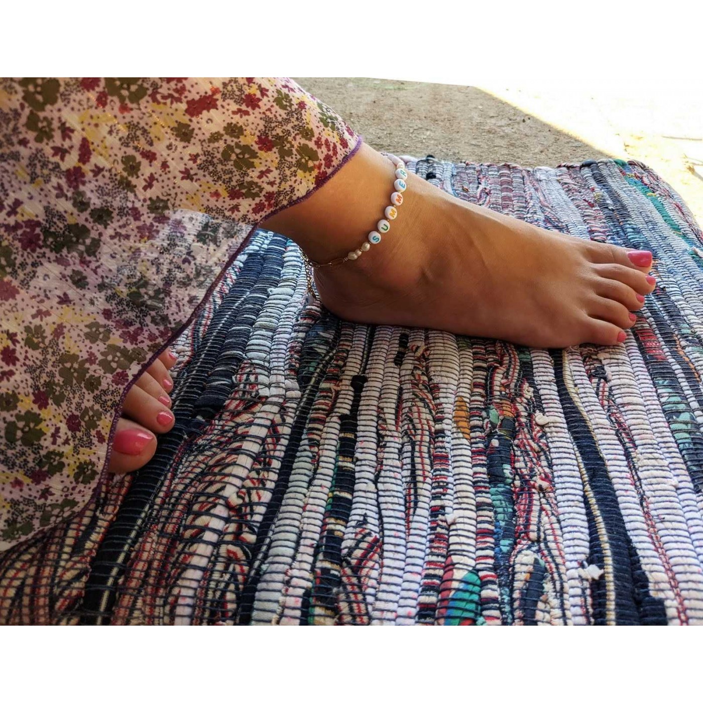Color Staybright stainless steel Anklet — Anklets from Toolittle — additional view 10