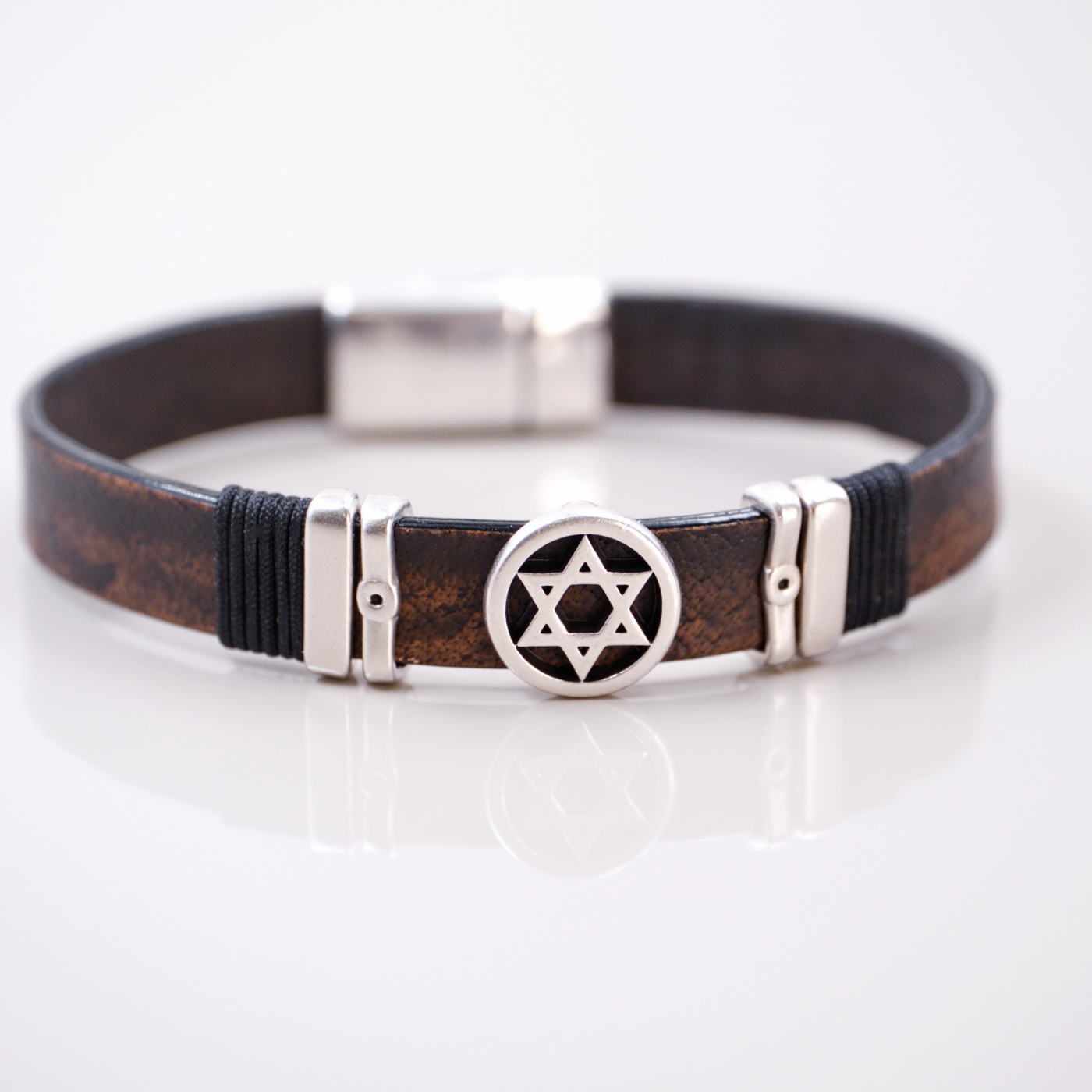 Star of David Men's Bracelet — Bracelets from Toolittle — additional view 2