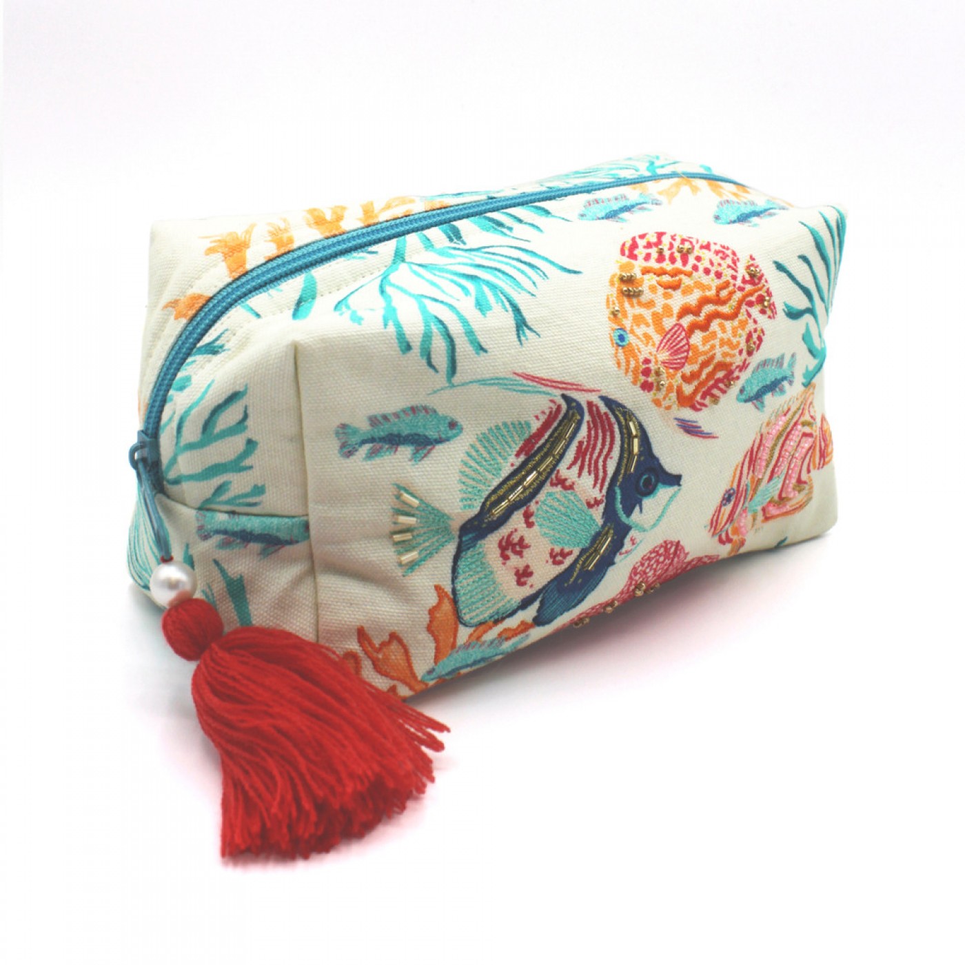 Coral Fish Cosmetic Bag — Bags & purses from Toolittle — additional view 6