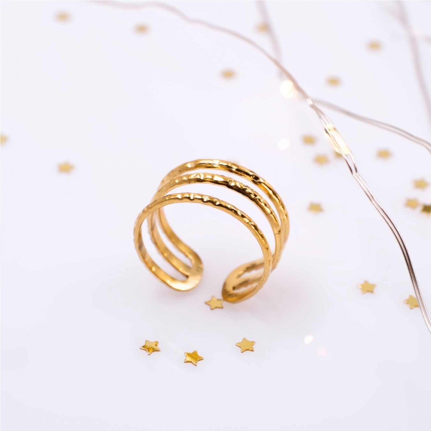 Gold-Plated Stainless Steel Ring — Rings from Toolittle — additional view 5