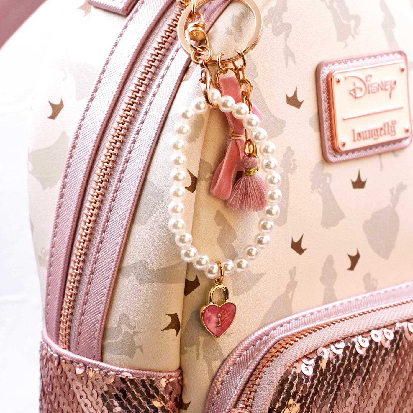 Girl's Bag Charm with Bracelet