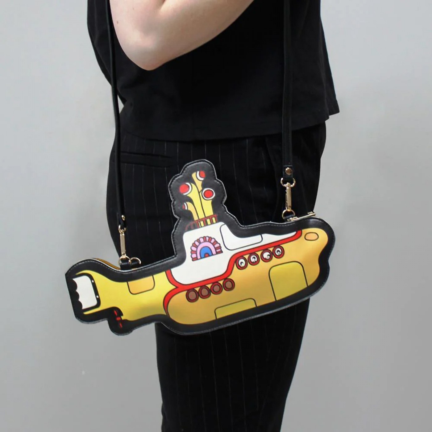 The Beatles Shaped Yellow Submarine Mini Bag — Bags & purses from Toolittle — additional view 3